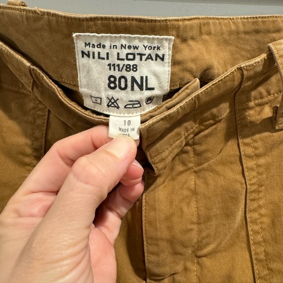 Nili Lotan light brown Jenna pants - Picture 6 of 8